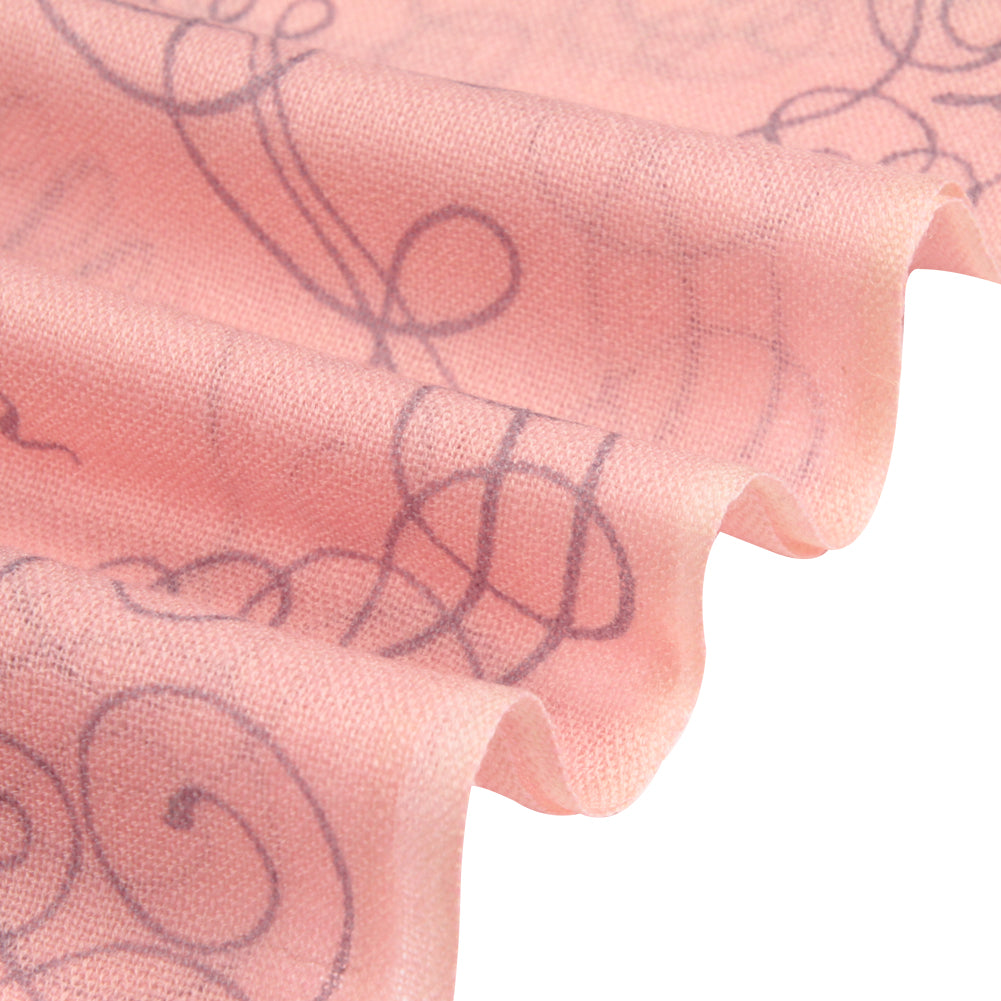 1189403 Women's autumn/winter printed soft skin wool scarf winter fashion scarf