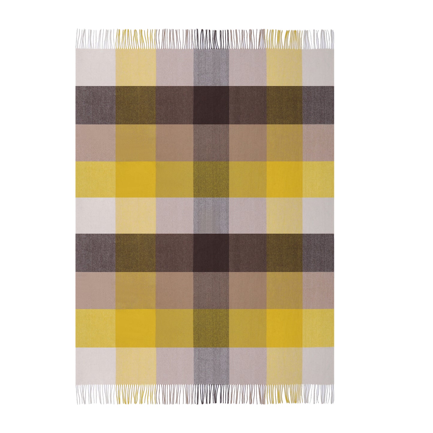 4665-05 Pure Wool Throw Blanket For Sofa,Bed&Car, Large 55x83 inches, 2 lbs,Classic Design With Storage bag