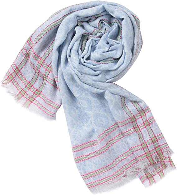 1183-02 Women's Fashion Traveling Spring Scarf,Lightweight Head Wrap Neck Scarf
