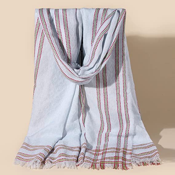1183-02 Women's Fashion Traveling Spring Scarf,Lightweight Head Wrap Neck Scarf