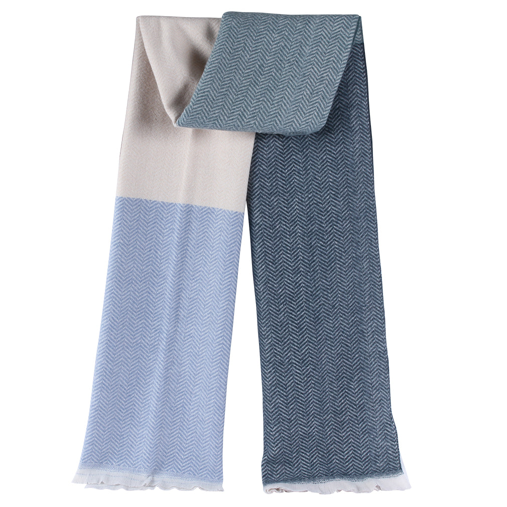 2040-05 Women's Long Classic Tassel Plaid Scarf, Chunky Winter/Fall Warm Scarf