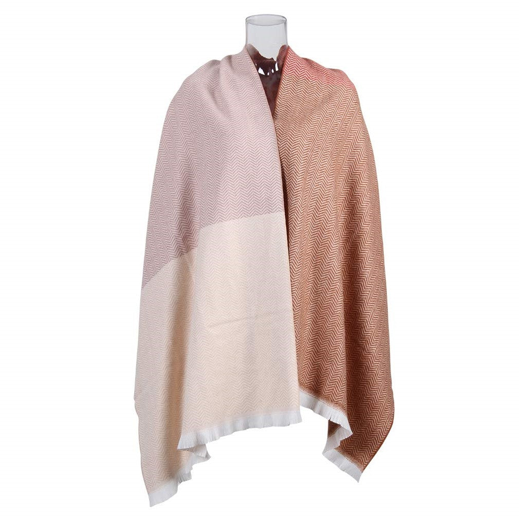 2040-06 Women's Long Classic Tassel Plaid Scarf, Chunky Winter/Fall Warm Scarf