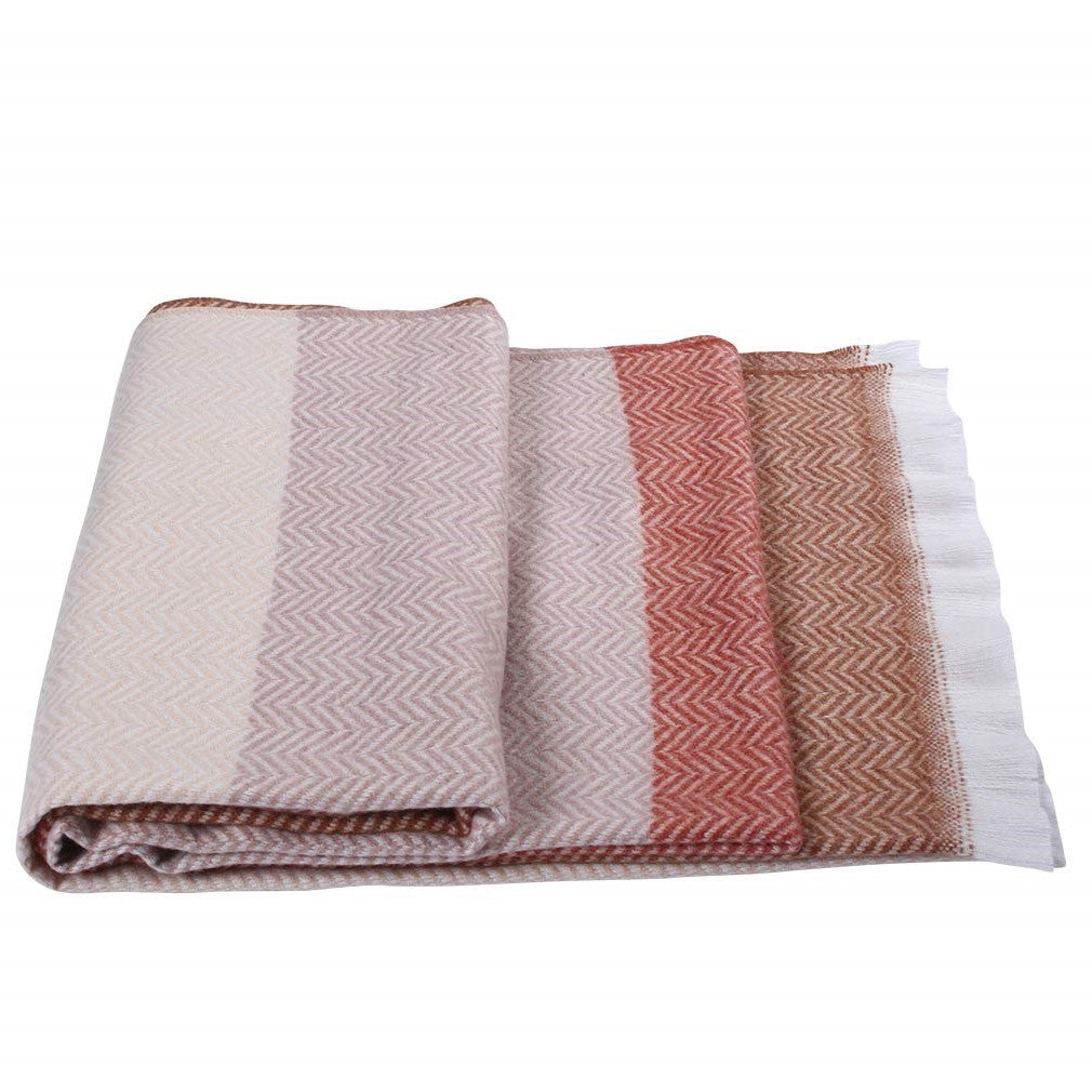 2040-06 Women's Long Classic Tassel Plaid Scarf, Chunky Winter/Fall Warm Scarf