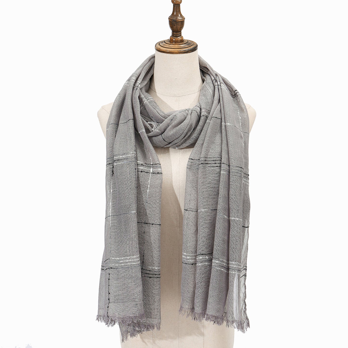 Scarf for Women Lightweight Breathable Solid Color Soft Long Fashion Scarves Sun-proof Shawls Wrap