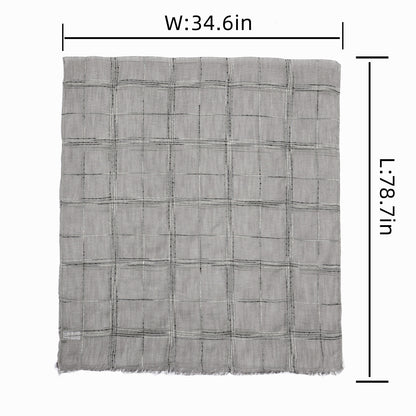 Scarf for Women Lightweight Breathable Solid Color Soft Long Fashion Scarves Sun-proof Shawls Wrap