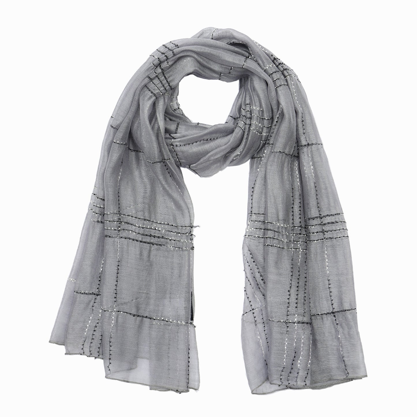 Scarf for Women Lightweight Breathable Solid Color Soft Long Fashion Scarves Sun-proof Shawls Wrap