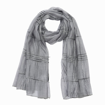 Scarf for Women Lightweight Breathable Solid Color Soft Long Fashion Scarves Sun-proof Shawls Wrap