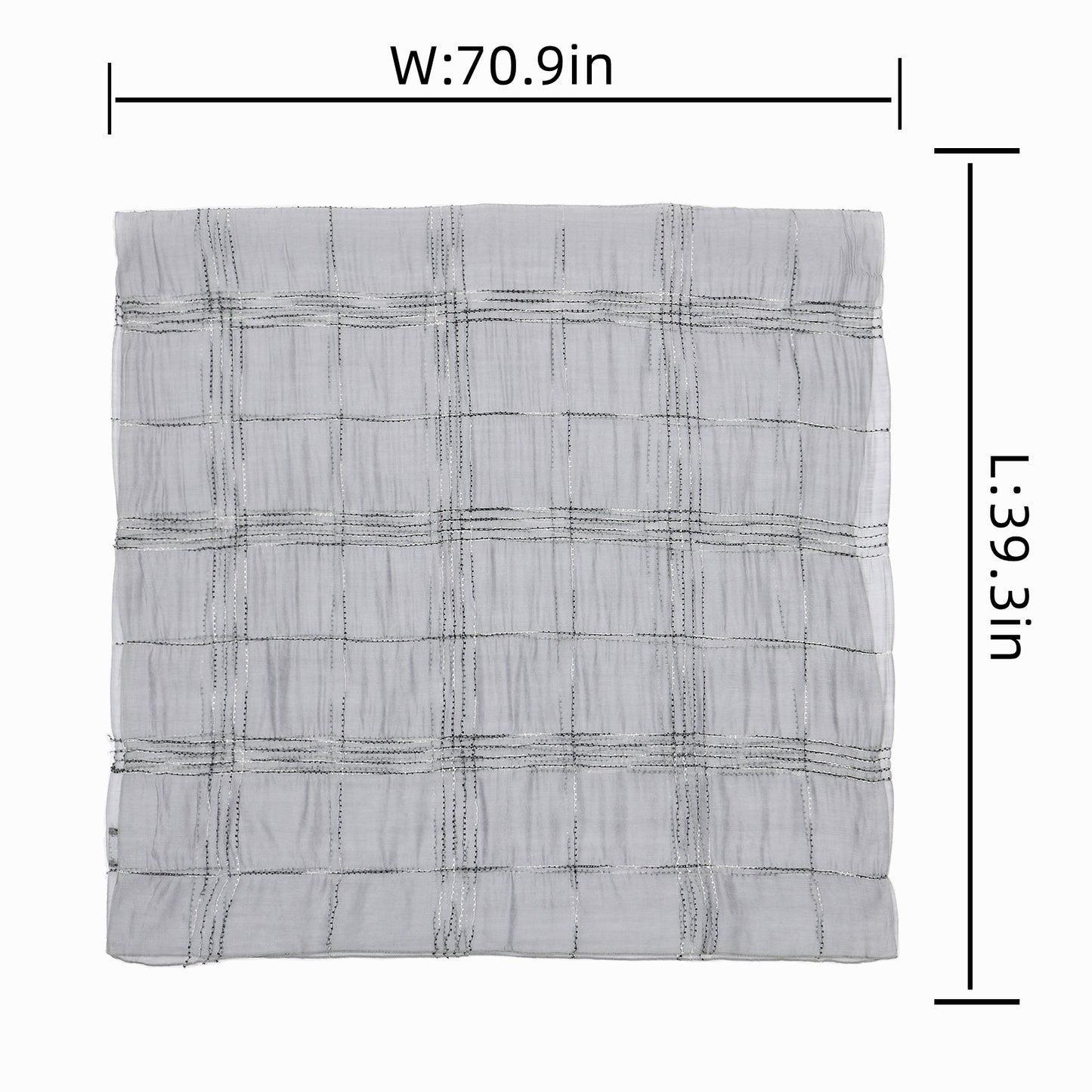 Scarf for Women Lightweight Breathable Solid Color Soft Long Fashion Scarves Sun-proof Shawls Wrap