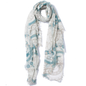 Scarfs for Women Lightweight Scarves Elegant Floral Geometric Pattern Summer Sheer Scarfs Shawls Wraps