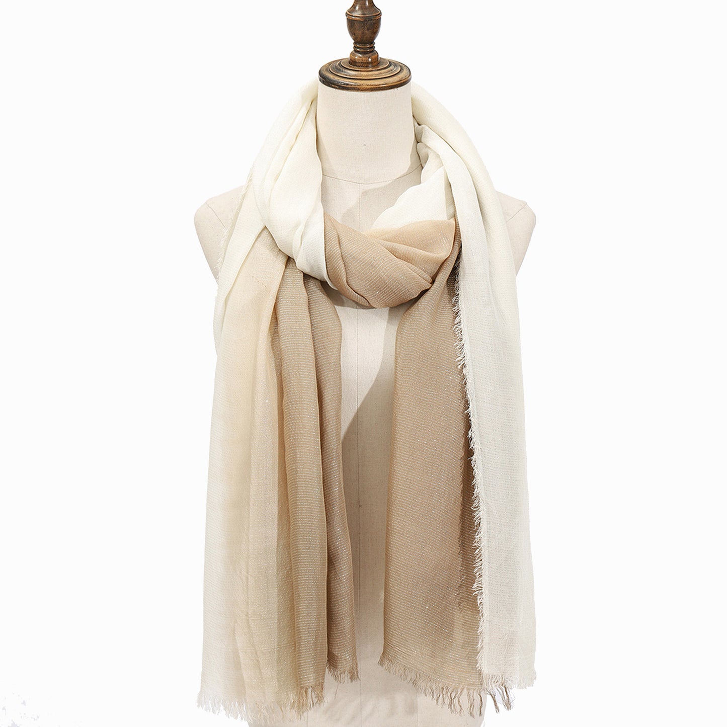 Scarf for Women Lightweight Breathable Solid Color Soft Long Fashion Scarves Sun-proof Shawls Wrap