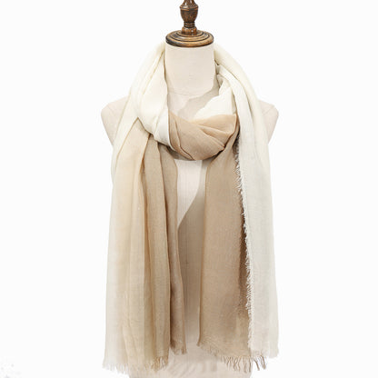 Scarf for Women Lightweight Breathable Solid Color Soft Long Fashion Scarves Sun-proof Shawls Wrap