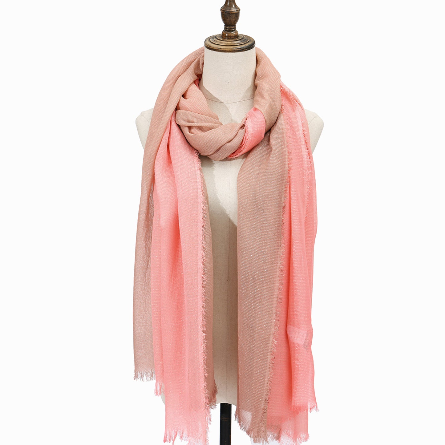 Scarf for Women Lightweight Breathable Solid Color Soft Long Fashion Scarves Sun-proof Shawls Wrap