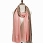 Scarf for Women Lightweight Breathable Solid Color Soft Long Fashion Scarves Sun-proof Shawls Wrap
