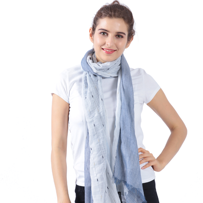 1184-01 Women's Fashion Traveling Spring Scarf,Lightweight Head Wrap Neck Scarf