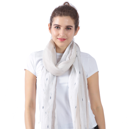 Scarf for Women Lightweight Breathable Solid Color Soft Long Fashion Scarves Sun-proof Shawls Wrap