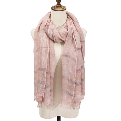 Scarf for Women Lightweight Breathable Solid Color Soft Long Fashion Scarves Sun-proof Shawls Wrap
