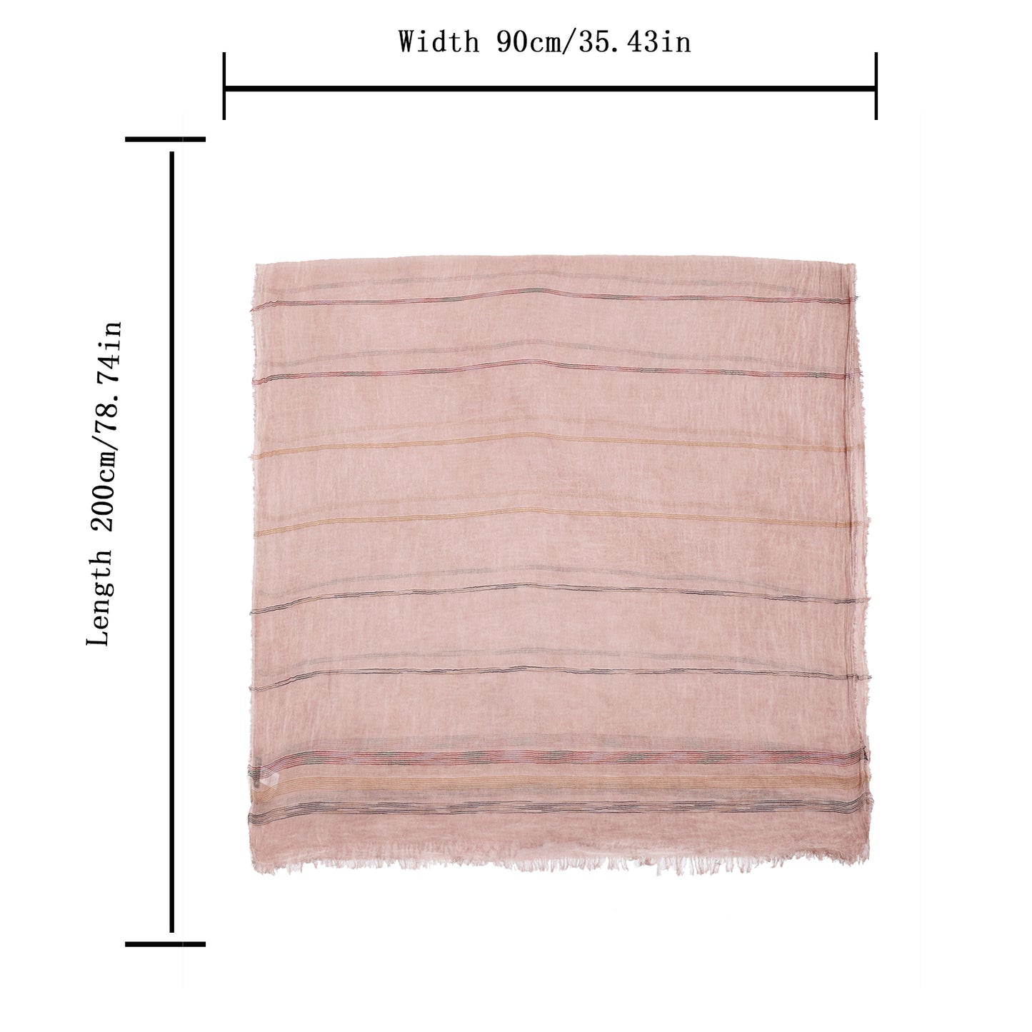 Scarf for Women Lightweight Breathable Solid Color Soft Long Fashion Scarves Sun-proof Shawls Wrap