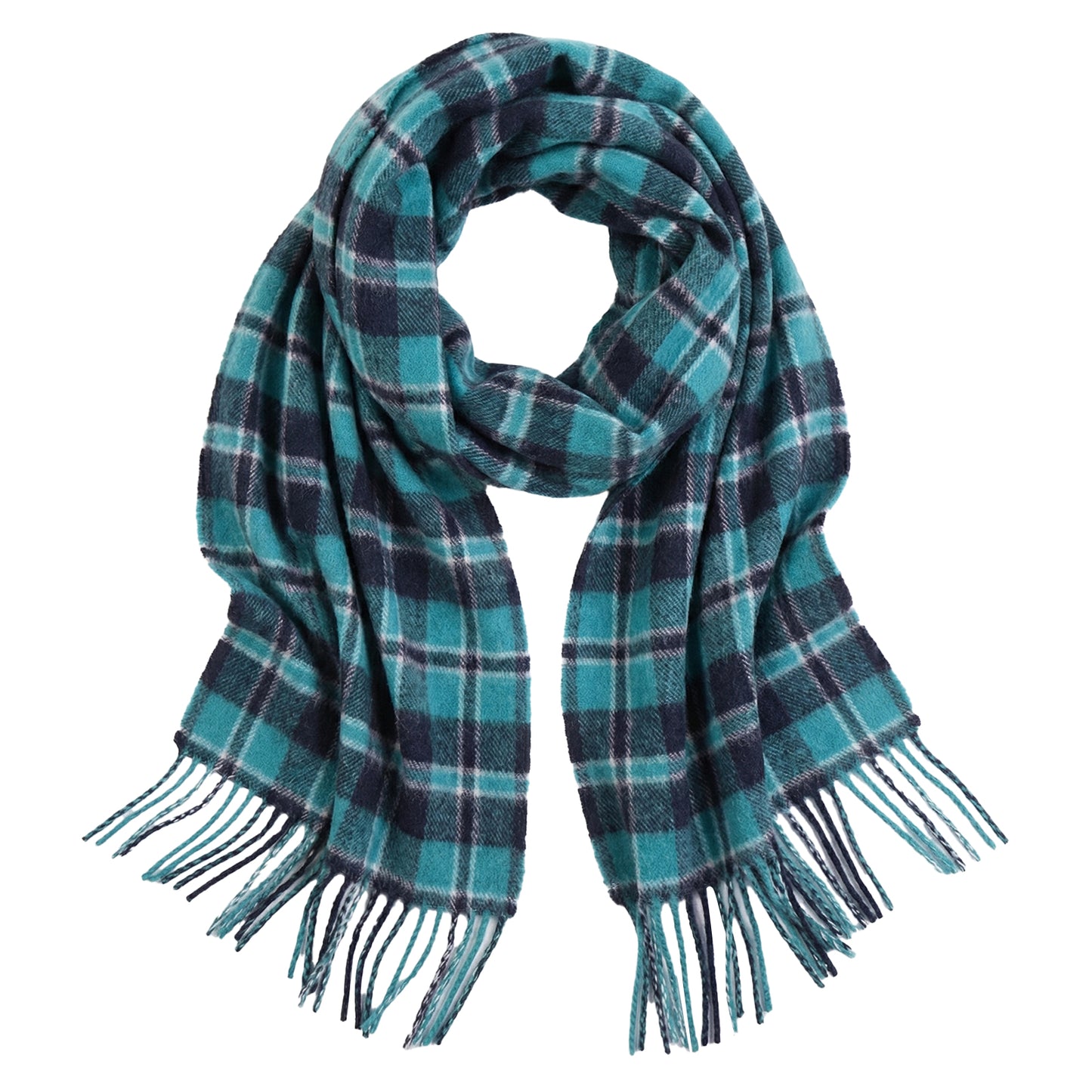 Pure Wool Scarf for Men & Women , Ultra Soft, Lightweight & Warm Luxurious Warm Cashmere Feel Travel Gift