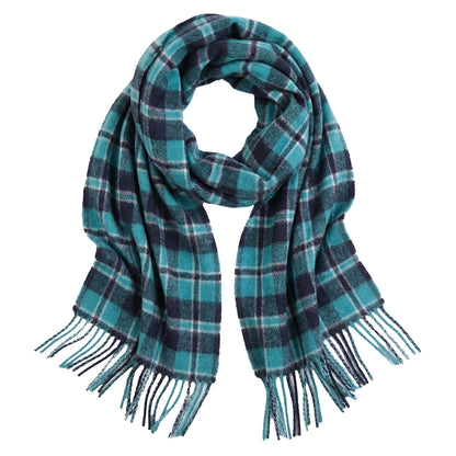 Pure Wool Scarf for Men & Women , Ultra Soft, Lightweight & Warm Luxurious Warm Cashmere Feel Travel Gift