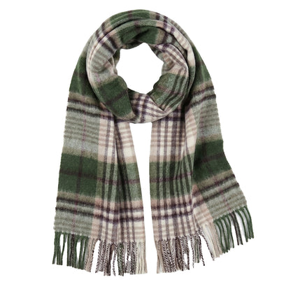 Pure Wool Scarf for Men & Women , Ultra Soft, Lightweight & Warm Luxurious Warm Cashmere Feel Travel Gift