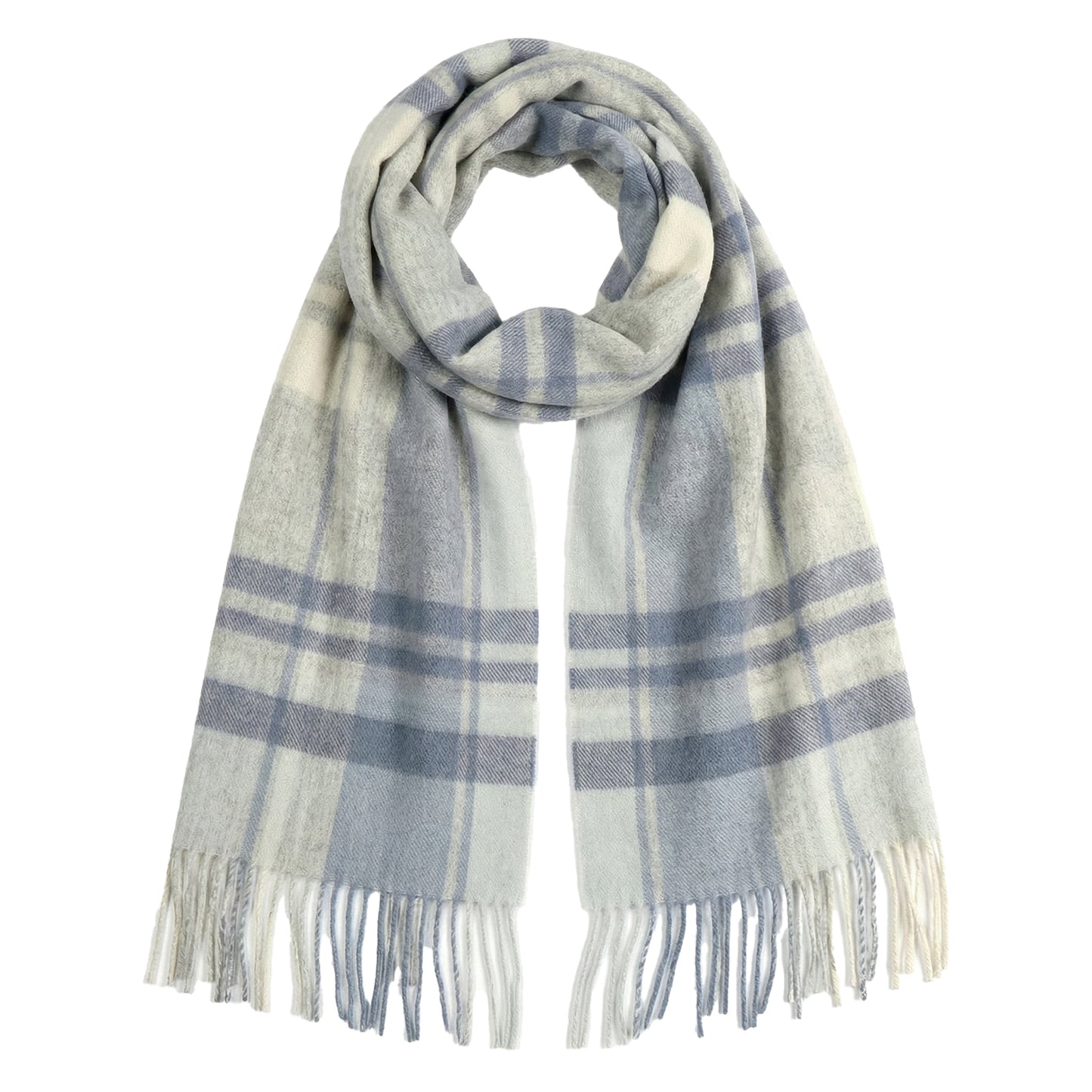 Pure Wool Scarf for Men & Women , Ultra Soft, Lightweight & Warm Luxurious Warm Cashmere Feel Travel Gift