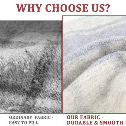 Pure Wool Scarf for Men & Women , Ultra Soft, Lightweight & Warm Luxurious Warm Cashmere Feel Travel Gift