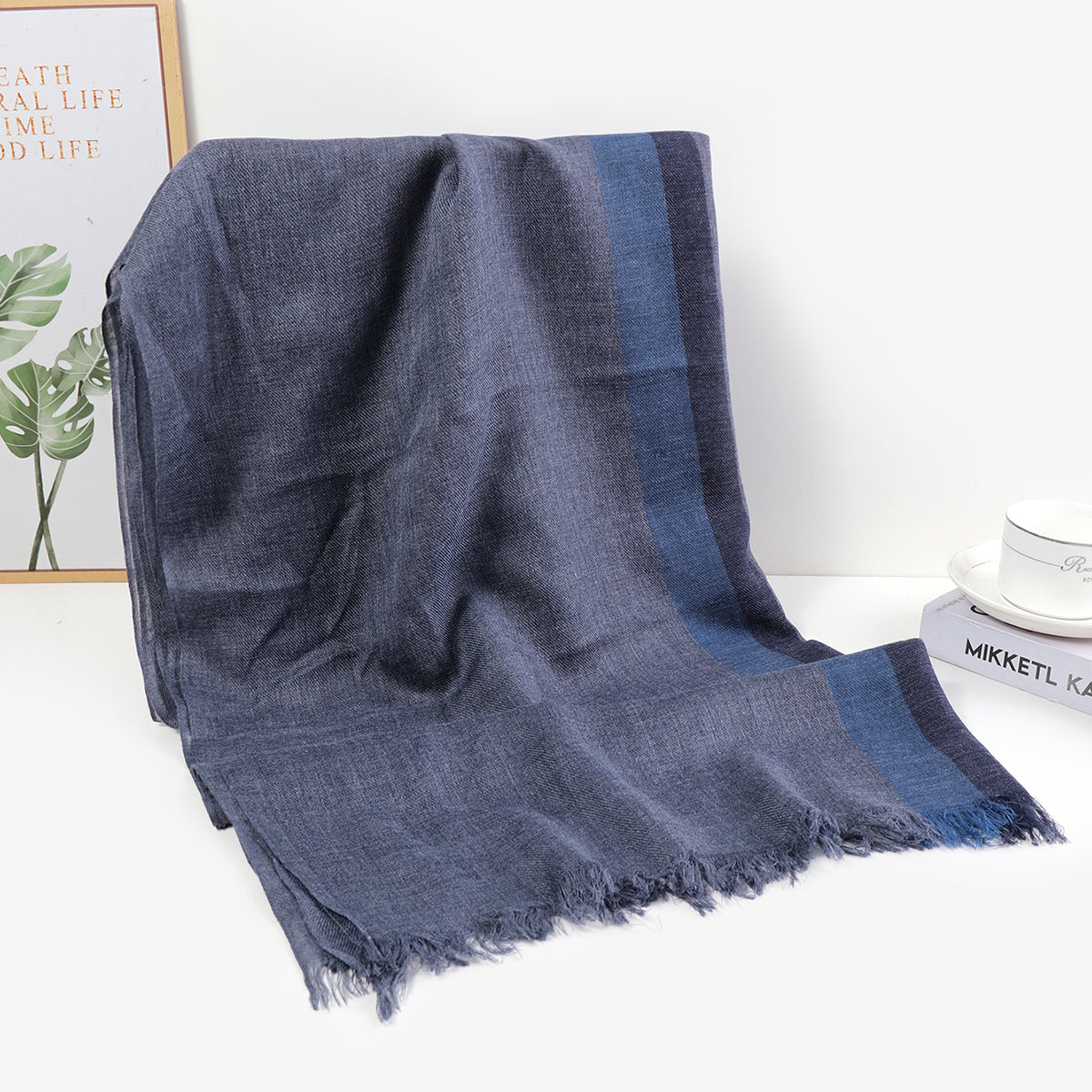 Scarf for Women Lightweight Breathable Solid Color Soft Long Fashion Scarves Sun-proof Shawls Wrap