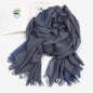 Scarf for Women Lightweight Breathable Solid Color Soft Long Fashion Scarves Sun-proof Shawls Wrap