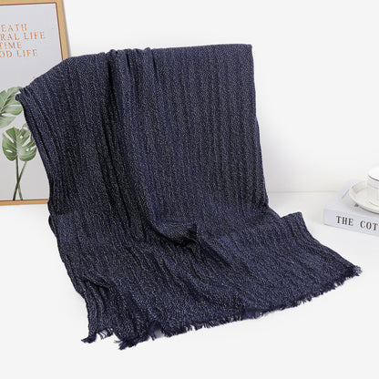 Scarf for Women Lightweight Breathable Solid Color Soft Long Fashion Scarves Sun-proof Shawls Wrap