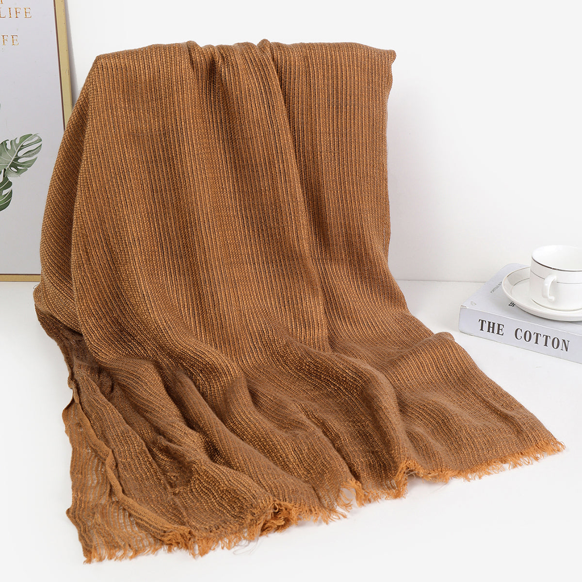1199203 Women's Fashion Traveling Spring Scarf,Lightweight Head Wrap Neck Scarf
