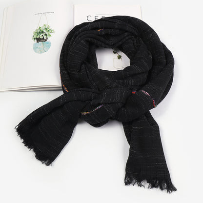Scarf for Women Lightweight Breathable Solid Color Soft Long Fashion Scarves Sun-proof Shawls Wrap