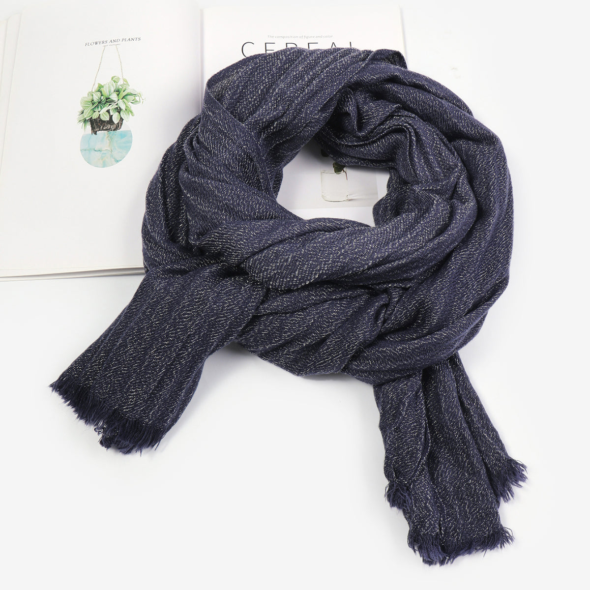 Scarf for Women Lightweight Breathable Solid Color Soft Long Fashion Scarves Sun-proof Shawls Wrap