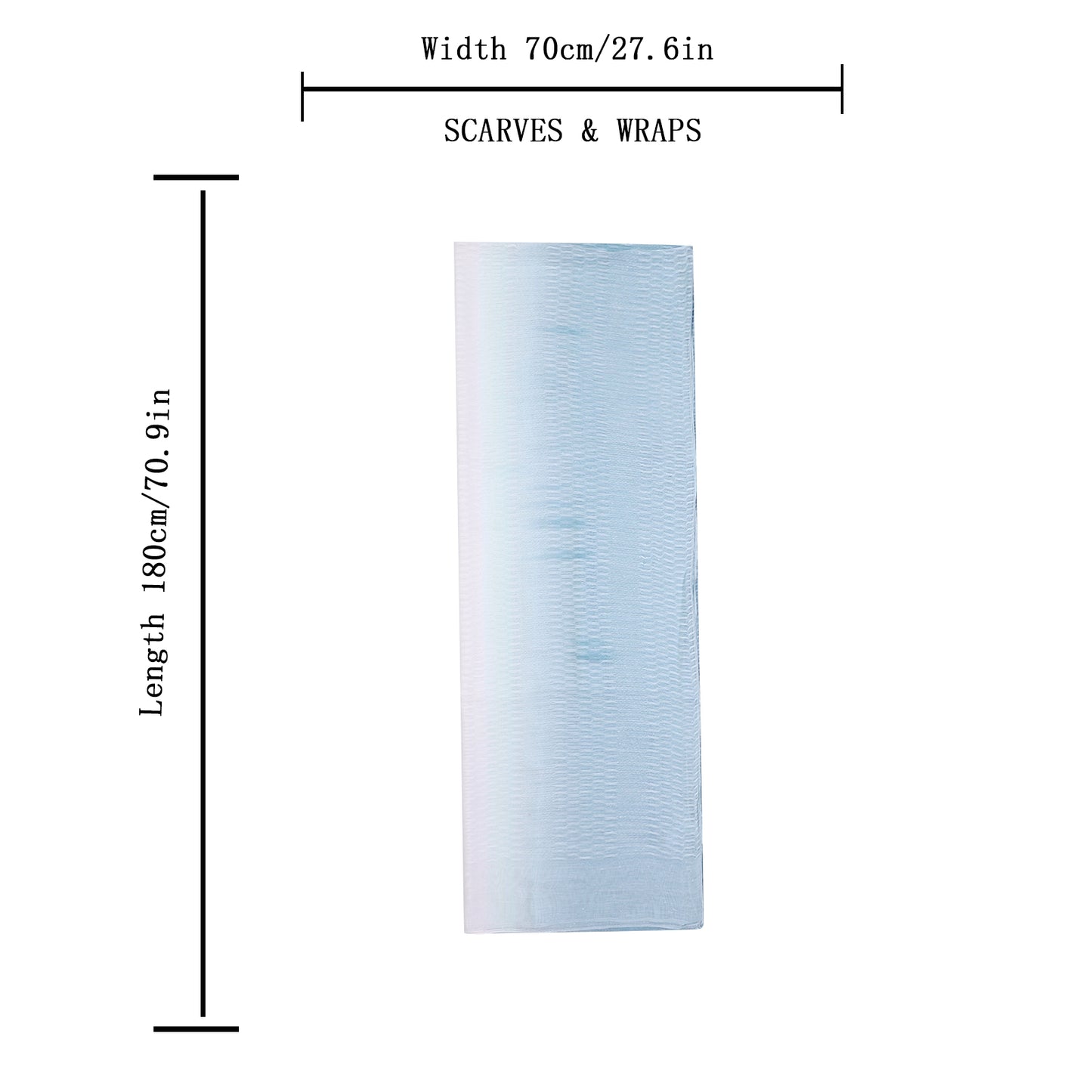 Scarf for Women Lightweight Breathable Solid Color Soft Long Fashion Scarves Sun-proof Shawls Wrap