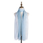 Scarf for Women Lightweight Breathable Solid Color Soft Long Fashion Scarves Sun-proof Shawls Wrap