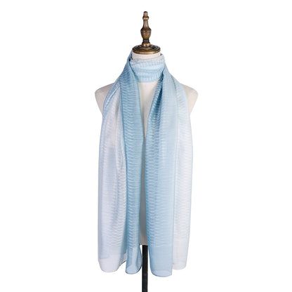 Scarf for Women Lightweight Breathable Solid Color Soft Long Fashion Scarves Sun-proof Shawls Wrap