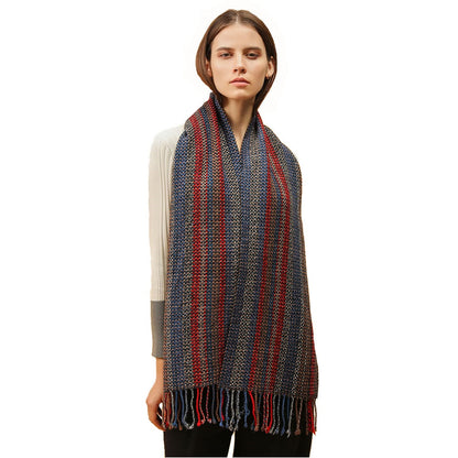 Lightweight Printed Wool Scarf for Women – 2-Style Collection