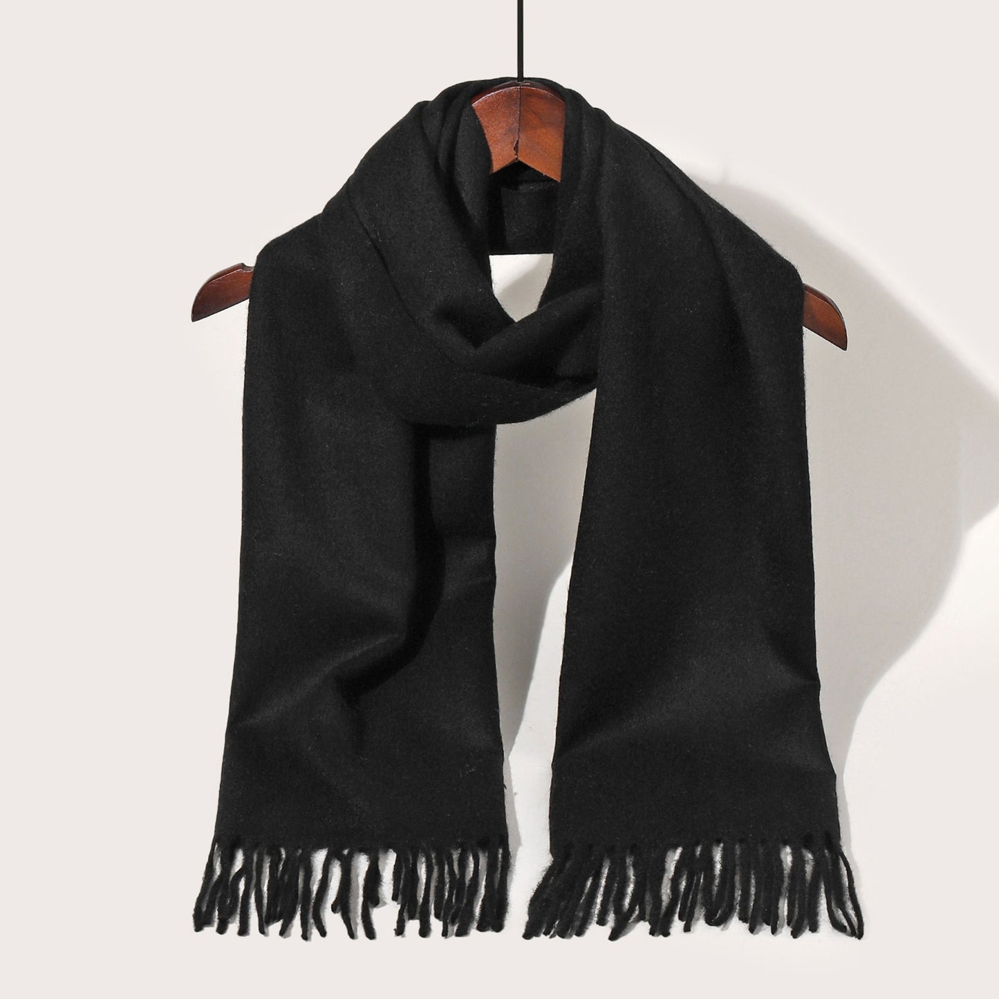 Temminc #886414 Women/Men Cashmere Solid Plaid Winter Fashion Scarf ,70.9x11.8in