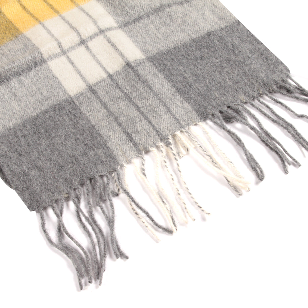 Temminc #1216106 Women Wool Plaid Winter Fashion Scarf ,70.9x11.8in