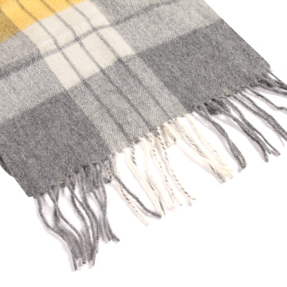 Temminc #1216106 Women Wool Plaid Winter Fashion Scarf ,70.9x11.8in