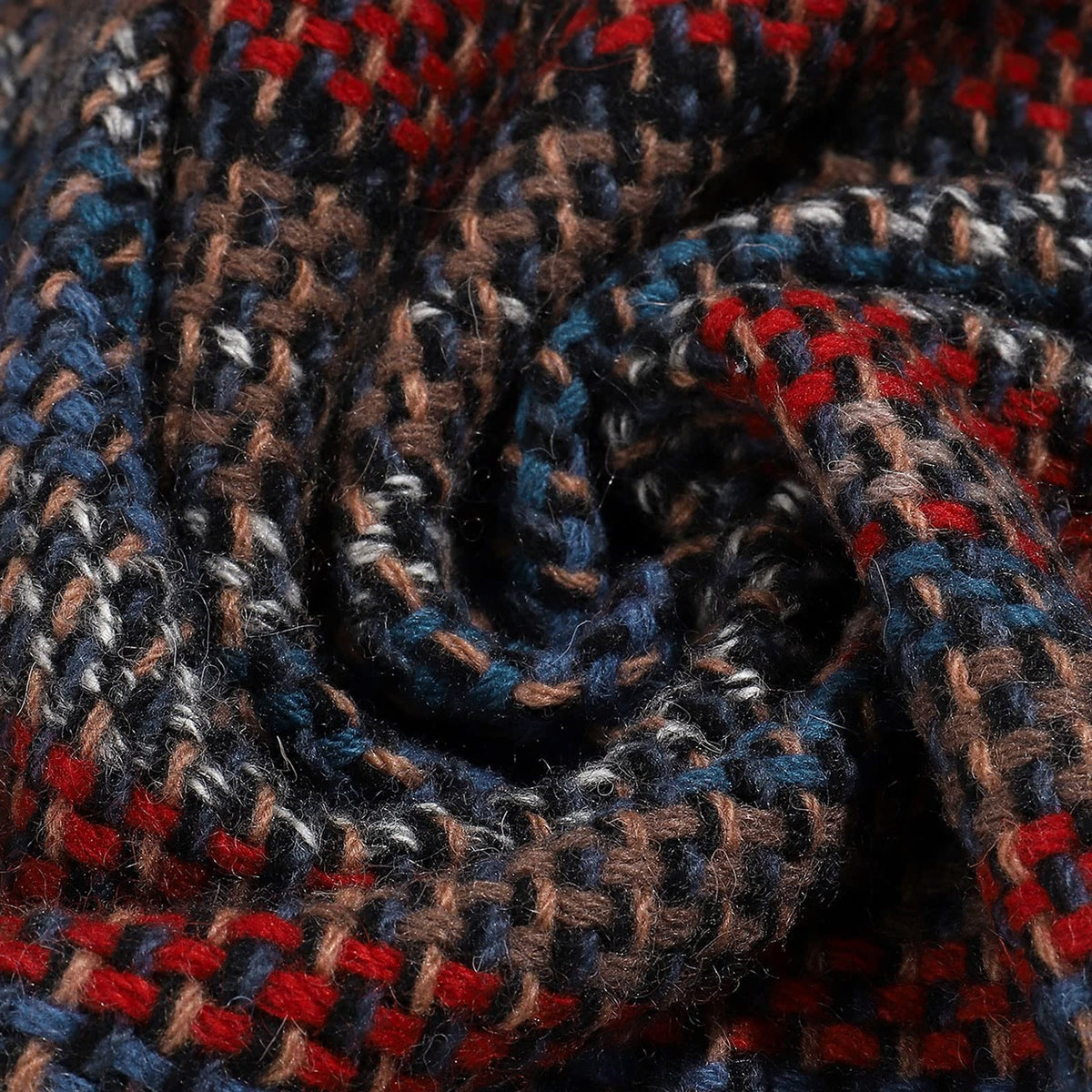 Lightweight Printed Wool Scarf for Women – 2-Style Collection