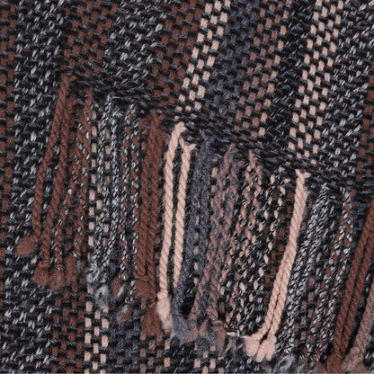 Lightweight Printed Wool Scarf for Women – 2-Style Collection