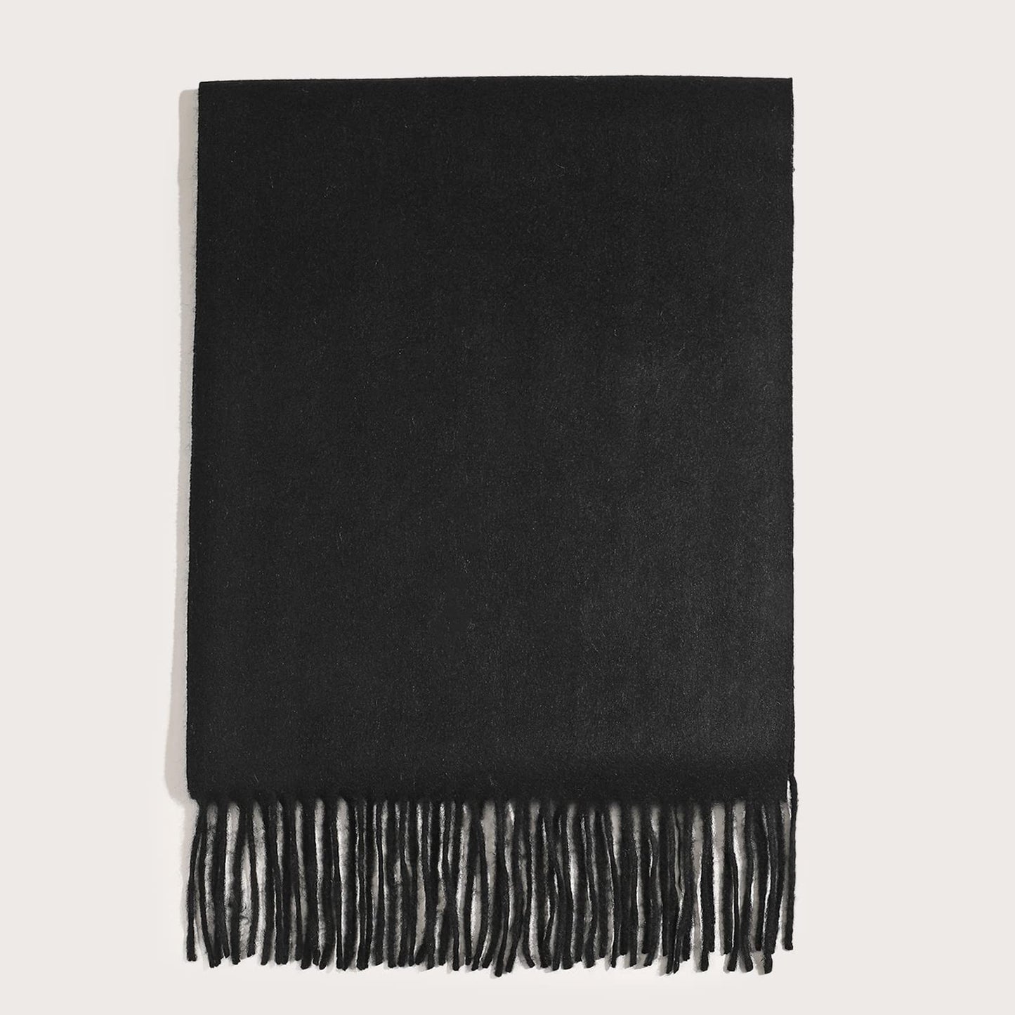Temminc #886414 Women/Men Cashmere Solid Plaid Winter Fashion Scarf ,70.9x11.8in
